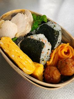 鶏ハム弁当-レシピのメイン写真