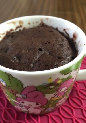 簡単!レンジで混ぜるだけマグカップケーキ-レシピのメイン写真