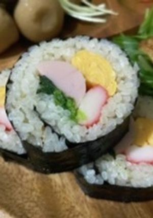 塩麹ご飯で☆残り物で簡単キンパ☆-レシピのメイン写真