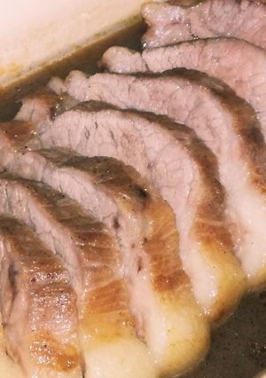 レンジで簡単！すき焼きのたれで煮豚！-レシピのメイン写真