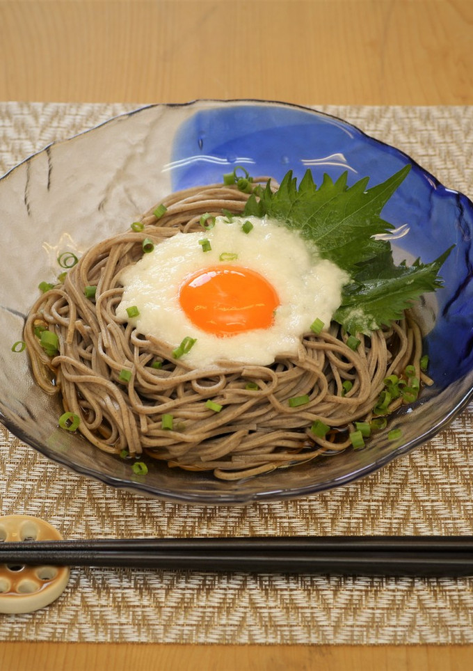 結局王道！冷やしとろろ蕎麦-レシピのメイン写真