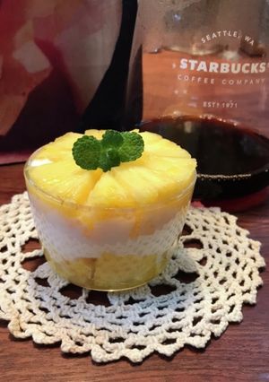 三層で＊フルーツのヨーグルトサンド-レシピのメイン写真