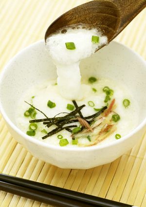 薬味が決め手！出汁で食べるとろろ-レシピのメイン写真
