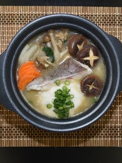 マハタを使った野菜たっぷりとろろ鍋-レシピのメイン写真