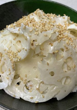 シンプルレンコンサラダ-レシピのメイン写真