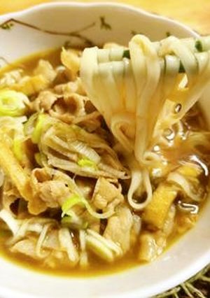 ローリングストックでカレーうどん-レシピのメイン写真