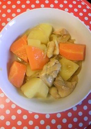 圧力鍋で鶏肉じゃが！-レシピのメイン写真