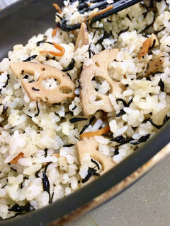 ひじき煮リメイク!簡単ひじきチャーハン-レシピのメイン写真