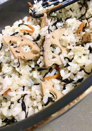 ひじき煮リメイク!簡単ひじきチャーハン-レシピのメイン写真