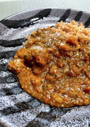 肉感あふるる挽肉とレンコンの無水カレー-レシピのメイン写真
