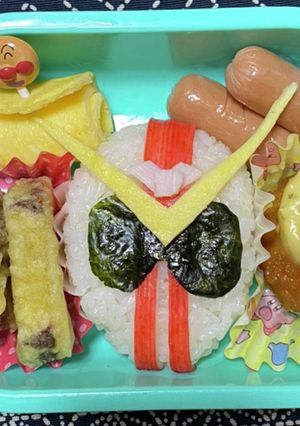 キャラ弁 簡単 機界戦隊ゼンカイジャー-レシピのメイン写真