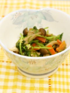 きのことささみのわさび和え-レシピのメイン写真