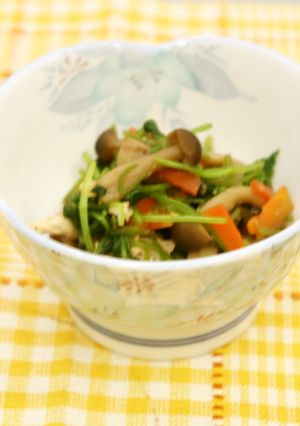 きのことささみのわさび和え-レシピのメイン写真