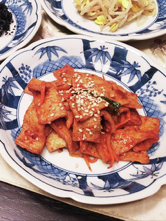 韓国の惣菜さつま揚げポックム-レシピのメイン写真