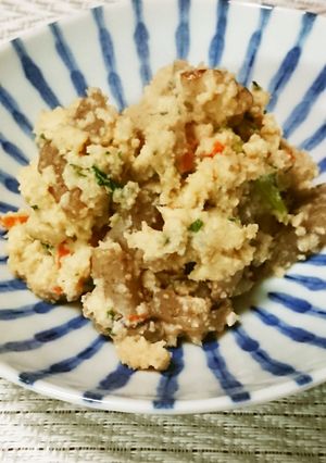 美味しい、ヘルシーなおから煮-レシピのメイン写真