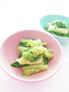 白菜花の胡麻和え♪-レシピのメイン写真