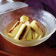 焼きネギの柚子胡椒出汁浸し。