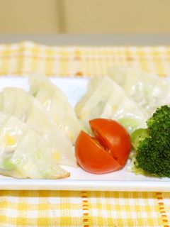 枝豆コーンしらすの包み焼き-レシピのメイン写真