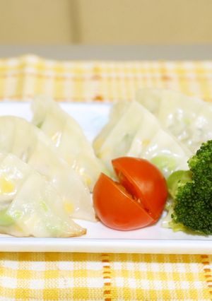 枝豆コーンしらすの包み焼き-レシピのメイン写真