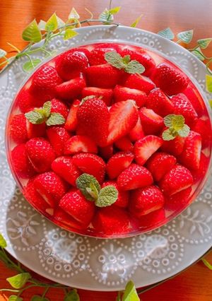 ☆いちごのレアチーズケーキ☆-レシピのメイン写真