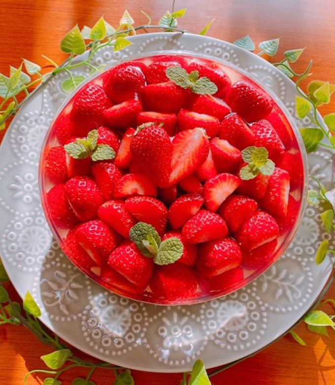 ☆いちごのレアチーズケーキ☆-レシピのメイン写真