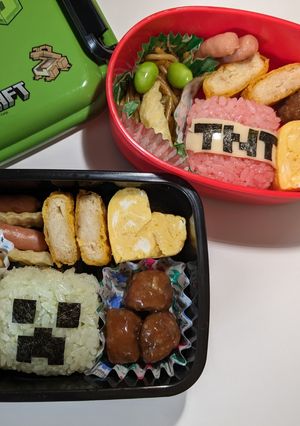 マイクラ　キャラ弁-レシピのメイン写真