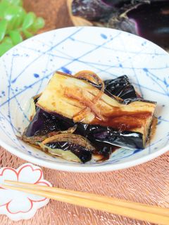 なすの揚げ焼き 柚子あんかけ-レシピのメイン写真