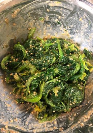 ほうれん草の胡麻和え-レシピのメイン写真
