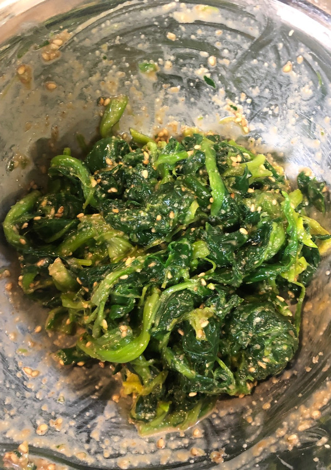 ほうれん草の胡麻和え-レシピのメイン写真