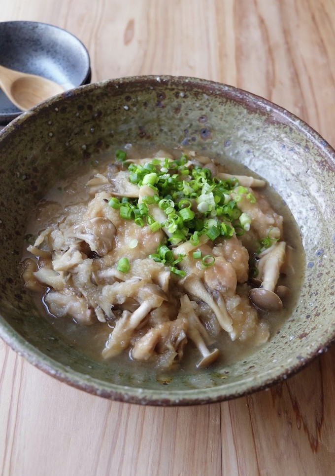 簡単♪鶏肉ときのこのみぞれ煮-レシピのメイン写真