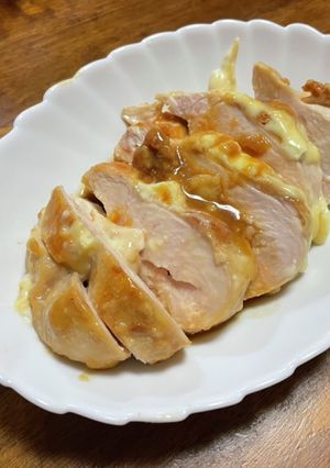溢れるチーズin鶏胸肉の照り焼き-レシピのメイン写真