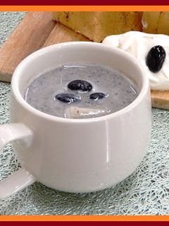 【使いきり】黒豆しるこ-レシピのメイン写真