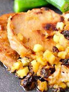 豚ロースの味噌漬けアップルレーズンソース-レシピのメイン写真