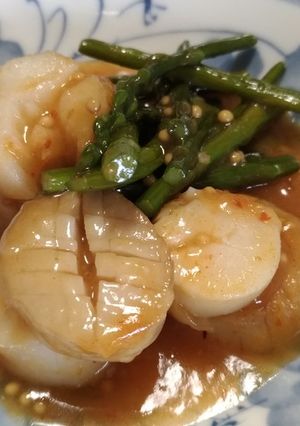 エリンギとホタテのアリッサ煮込み-レシピのメイン写真