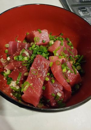 【ダイエット飯】オートミールの海鮮丼-レシピのメイン写真