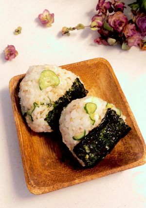ツナときゅうりのサラダ風おにぎり✨-レシピのメイン写真