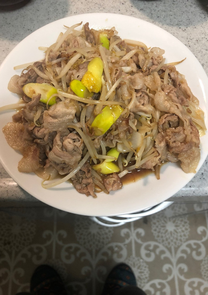 豚肉ともやしのスタミナ炒め-レシピのメイン写真