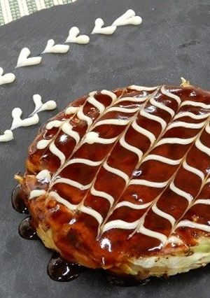 【リメイク】肉じゃが入りお好み焼き-レシピのメイン写真
