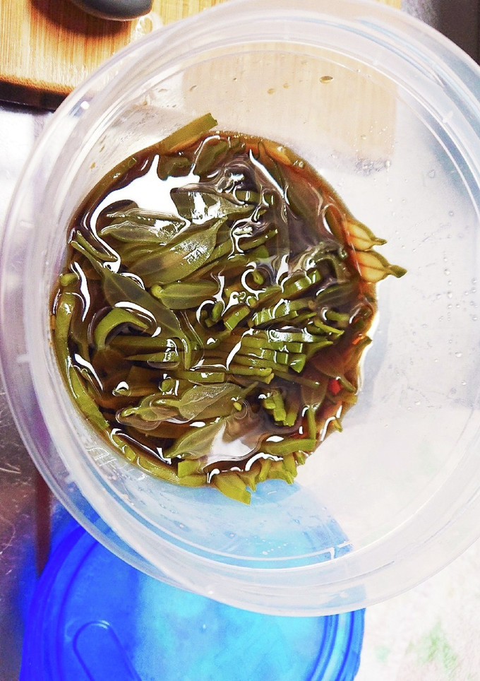 計量不要☆茎わかめの酢醤油漬け-レシピのメイン写真