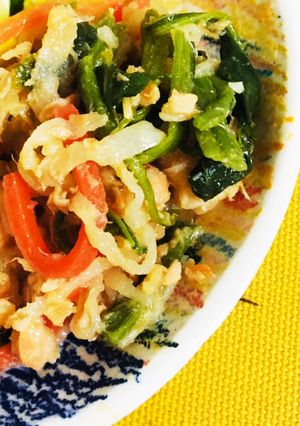 【適当レシピ】切り干し大根の炒め煮　鮭缶-レシピのメイン写真