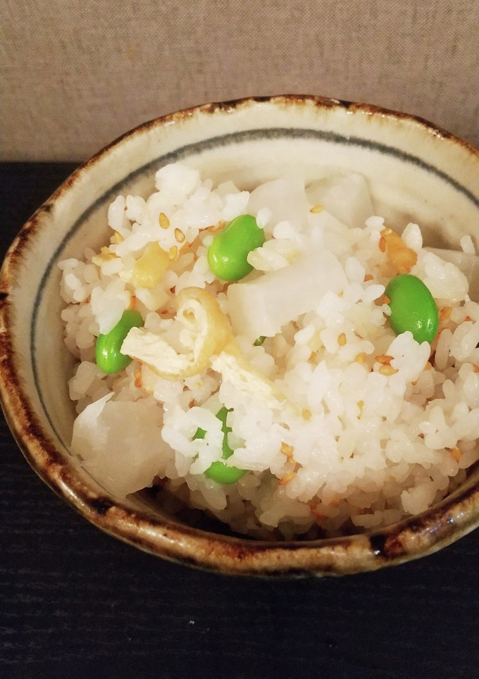 大根 油揚げの炊き込みご飯-レシピのメイン写真