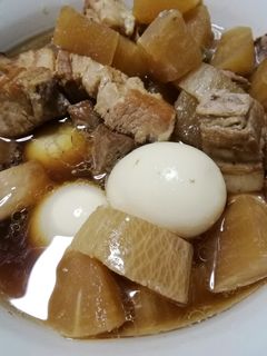 豚バラブロックで豚バラ大根(圧力鍋)-レシピのメイン写真