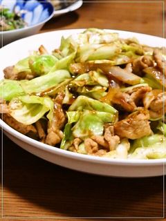 ご飯が進む✿豚こまキャベツ炒め-レシピのメイン写真
