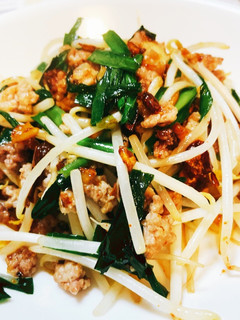 皿台湾もやし(皿台湾の麺抜きです)-レシピのメイン写真