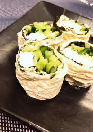 湯葉のサラダ巻き-レシピのメイン写真