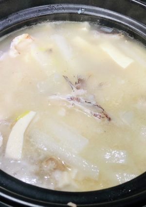 真白魚頭スープ-レシピのメイン写真