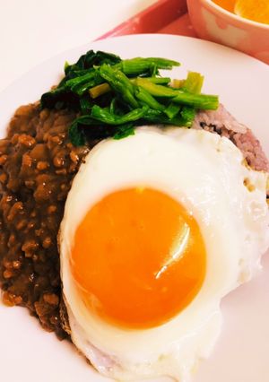 雑穀米のガパオライス〜キーマカレー風-レシピのメイン写真