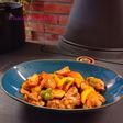 鶏肉とピーマンのケチャップ炒め