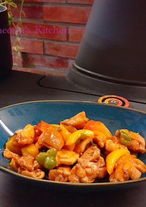 鶏肉とピーマンのケチャップ炒め-レシピのメイン写真