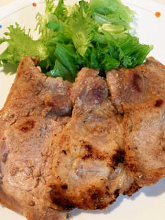 簡単!塗って焼くだけ!豚ロース塩麹焼き-レシピのメイン写真